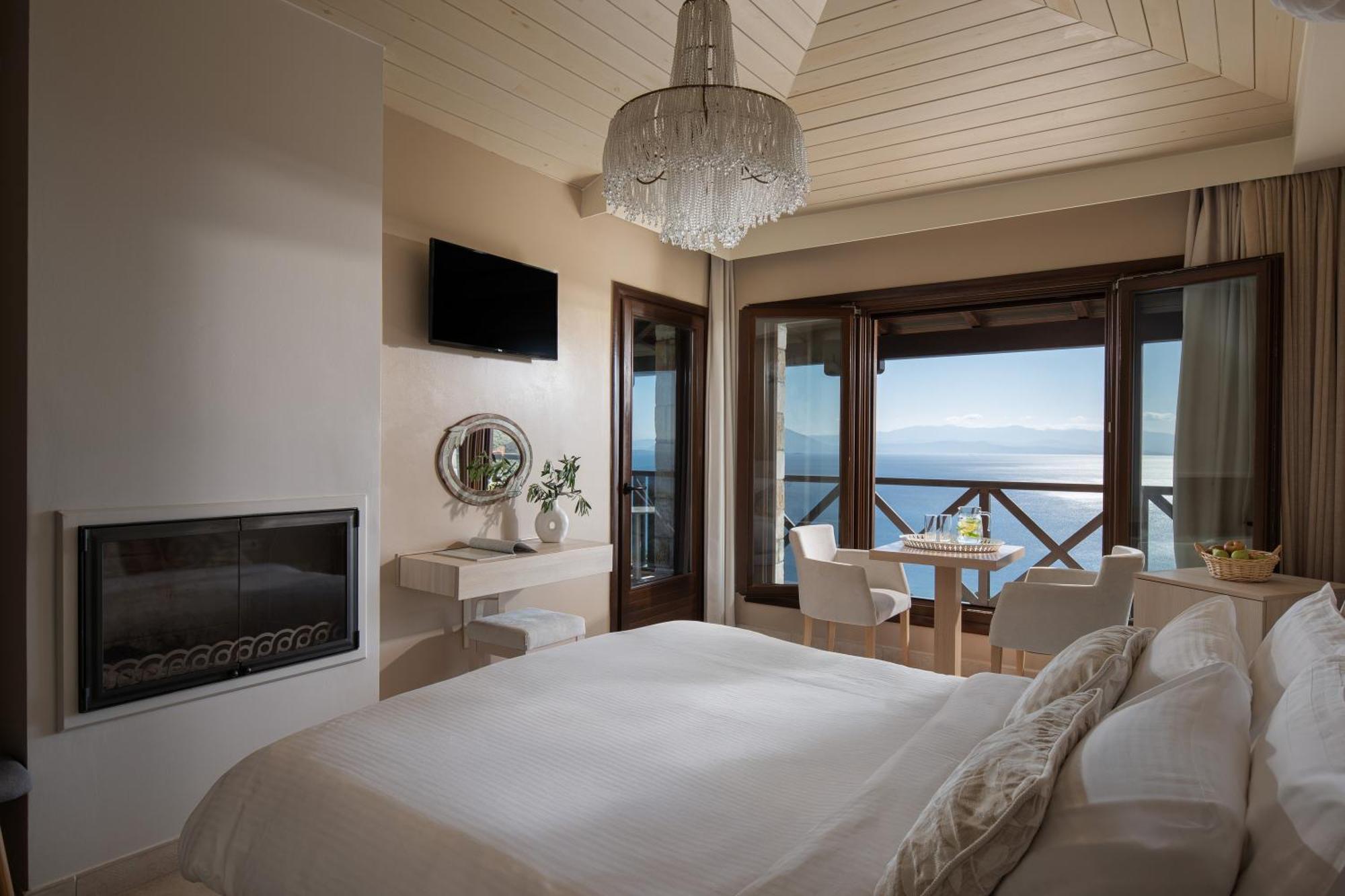 Karavia Lux Inn Afissos Eksteriør billede